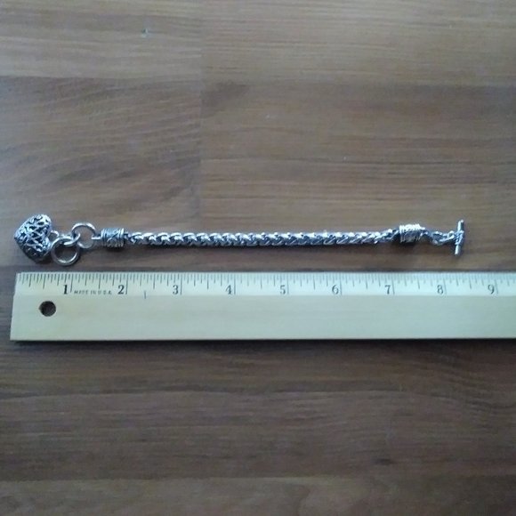 BRIGHTON STYLE SILVER HEART - Picture 7 of 7